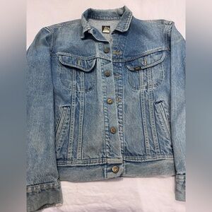 Lee Classic vintage wash Blue Denim Jacket